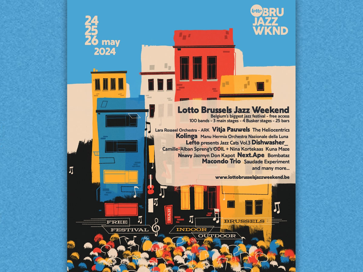 Le Lotto Brussels Jazz Weekend réunit des lieux de culture lors d'un festival et place Bruxelles en tant que métropole culturelle sur la carte internationale