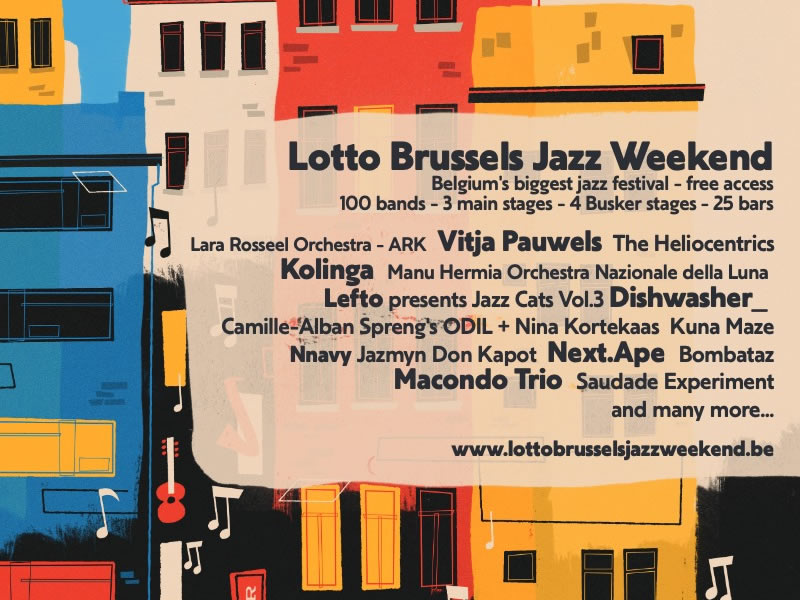 The Lotto Brussels Jazz Weekend unites cultural venues in a festival to put Brussels on the international cultural map